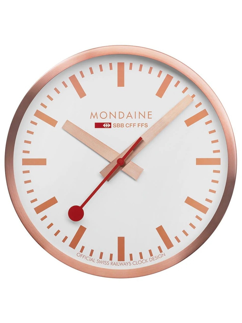 Mondaine A990.CLOCK.18SBK Kupferne Wanduhr 250mm Unkategorisiert online kaufen