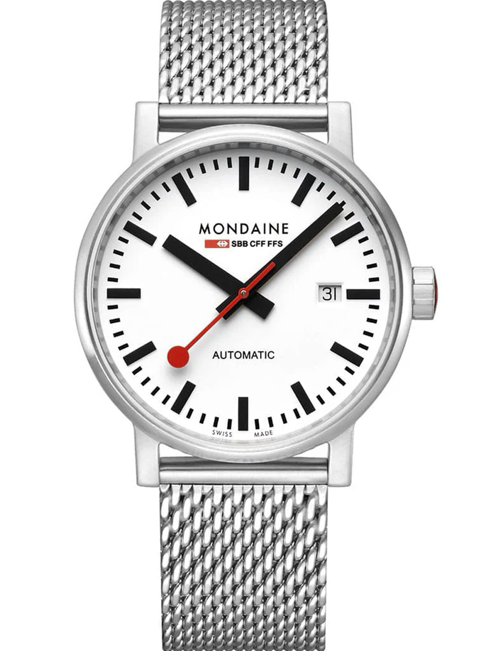 Mondaine MSE.40610.SM Herrenuhr Evo2 Automatik 40mm 5ATM Unkategorisiert online kaufen
