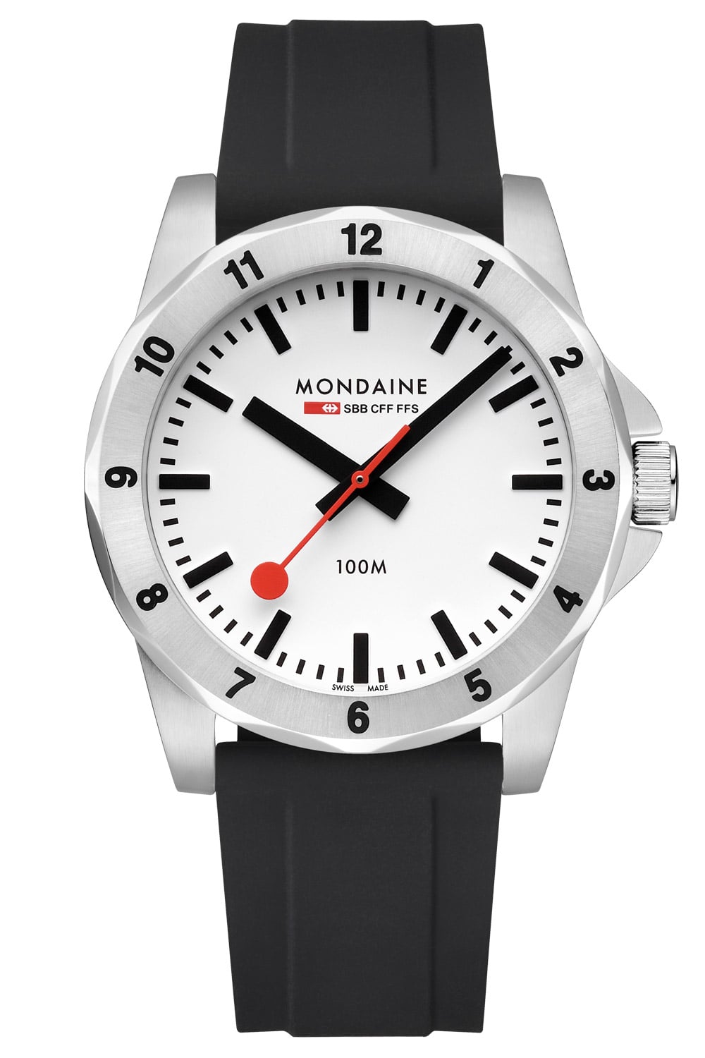 Mondaine MSN.4211B.RB Herrenuhr Numeri Quarz Schwarz/Weiß 42 mm Unkategorisiert online kaufen Mondaine MSN.4211B.RB Herrenuhr Numeri Quarz Schwarz/Weiß 42 mm Unkategorisiert online kaufen