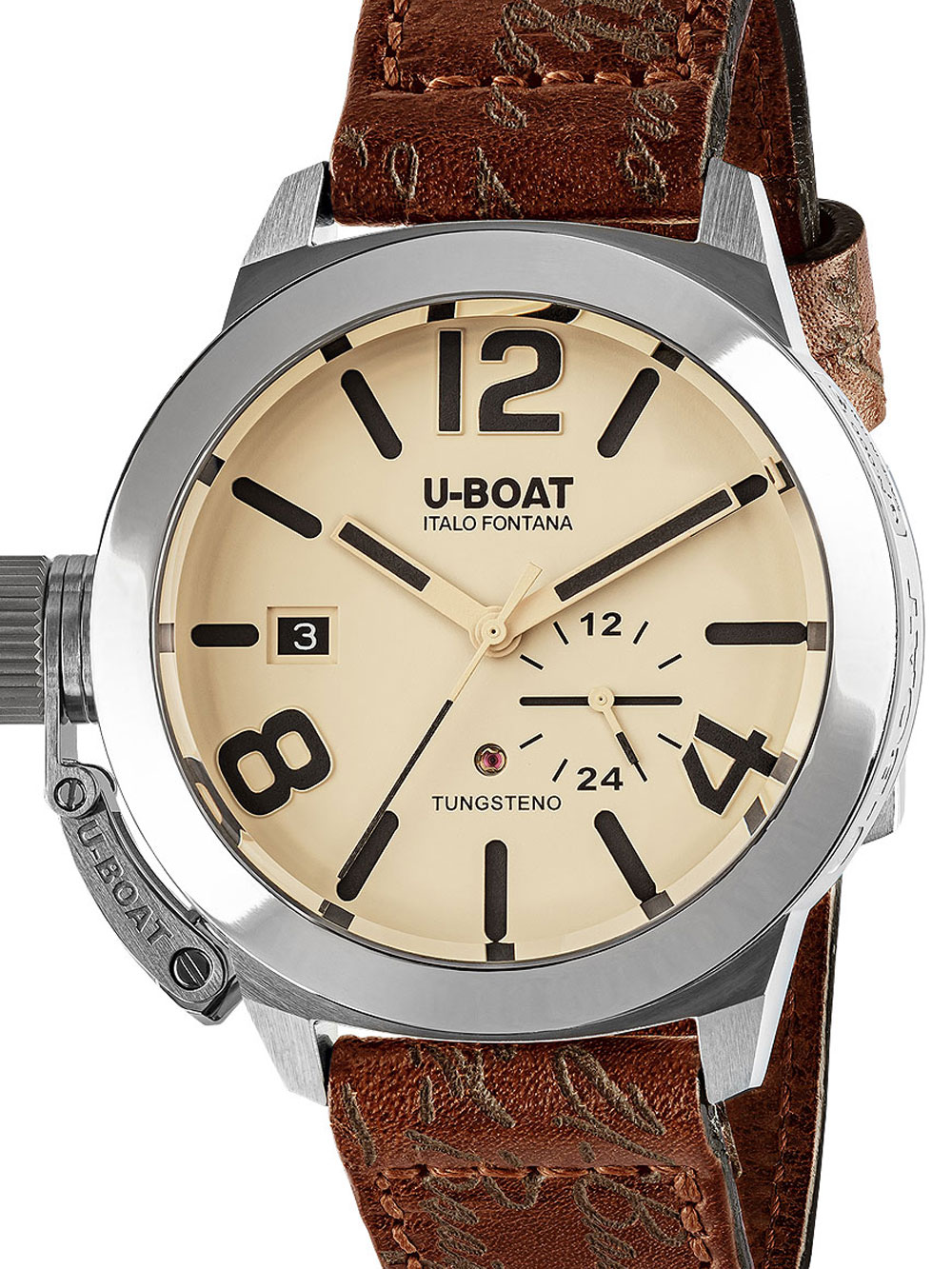 U-Boat 8892 Classico Tungsteno Beige Automatik Herrenuhr 42mm Unkategorisiert Produktbild U-Boat 8892 Classico Tungsteno Beige Automatik Herrenuhr 42mm Unkategorisiert Produktbild