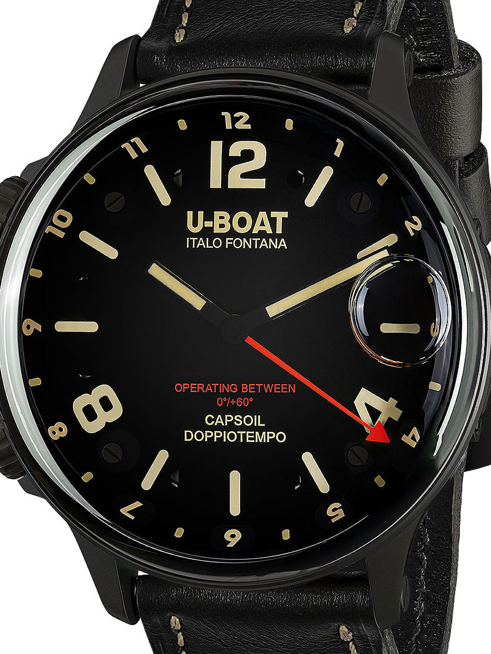 U-Boat 9671 Capsoil Doppiotempo DLC GMT Herrenuhr 55mm 10ATM Unkategorisiert online kaufen U-Boat 9671 Capsoil Doppiotempo DLC GMT Herrenuhr 55mm 10ATM Unkategorisiert online kaufen