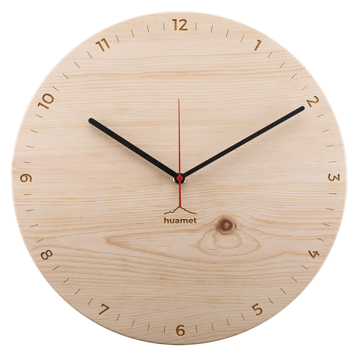 Huamet CH40-A-1806 Holz-Wanduhr Bergtouhr Zirbe rund Unkategorisiert online kaufen