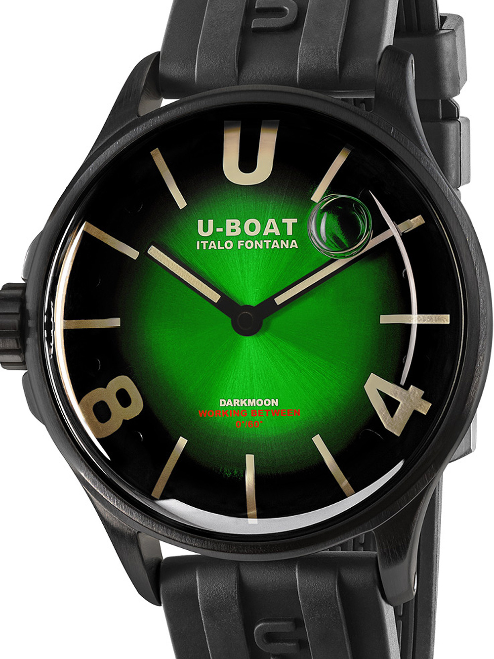 U-Boat 9503/A Darkmoon Green PVD Soleil Herrenuhr 40mm 5ATM Unkategorisiert online kaufen