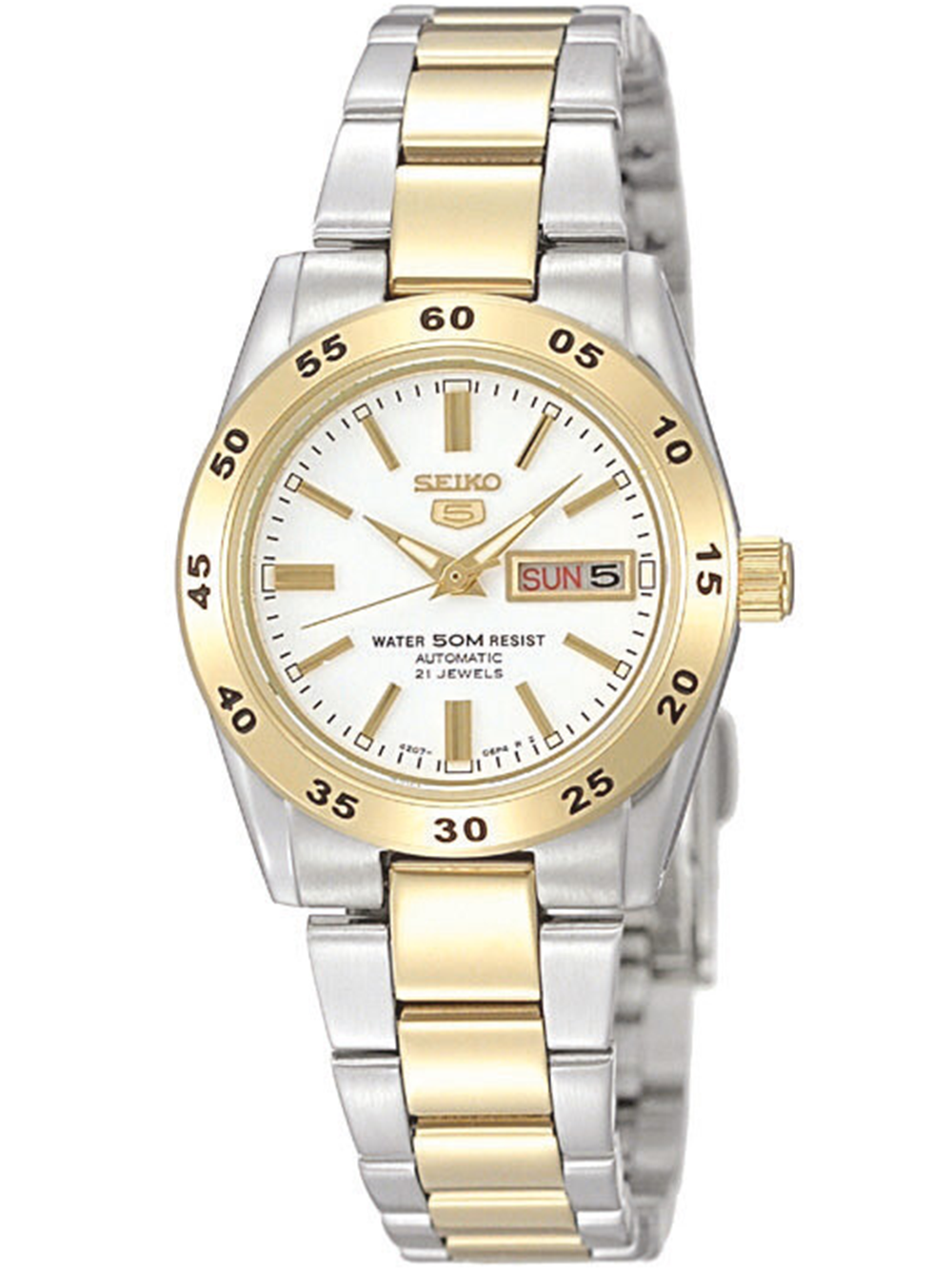 Seiko 5 Sports SYMG42K1 Bicolor Damenuhr Automatik Unkategorisiert online kaufen Seiko 5 Sports SYMG42K1 Bicolor Damenuhr Automatik Unkategorisiert online kaufen