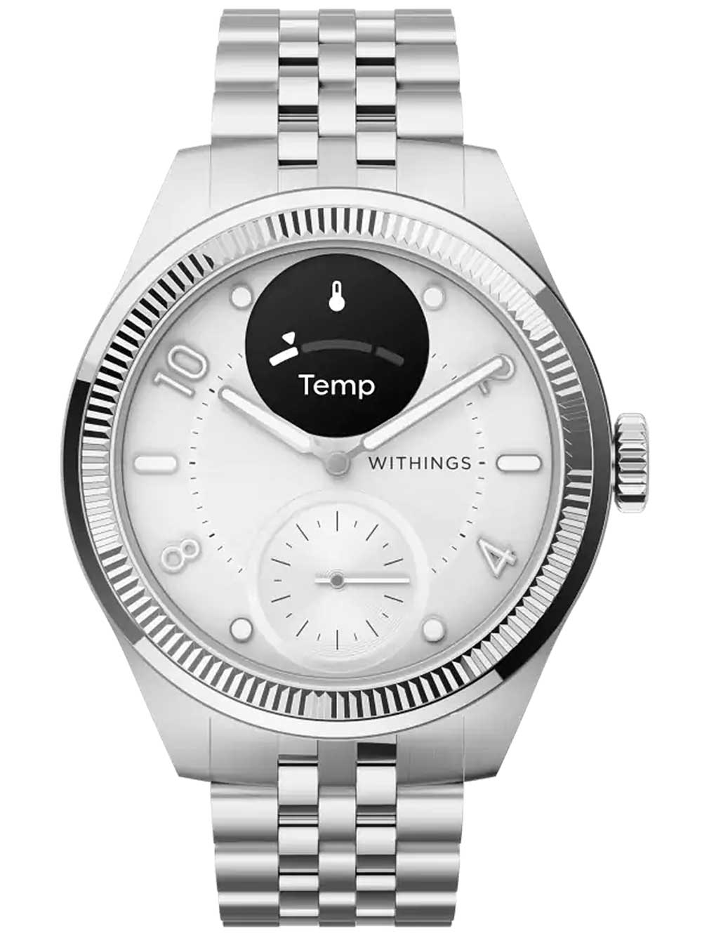 Withings HWA10-MODEL 10-ALL Scanwatch Nova Brilliant silver 39mm 5ATM Unkategorisiert online kaufen