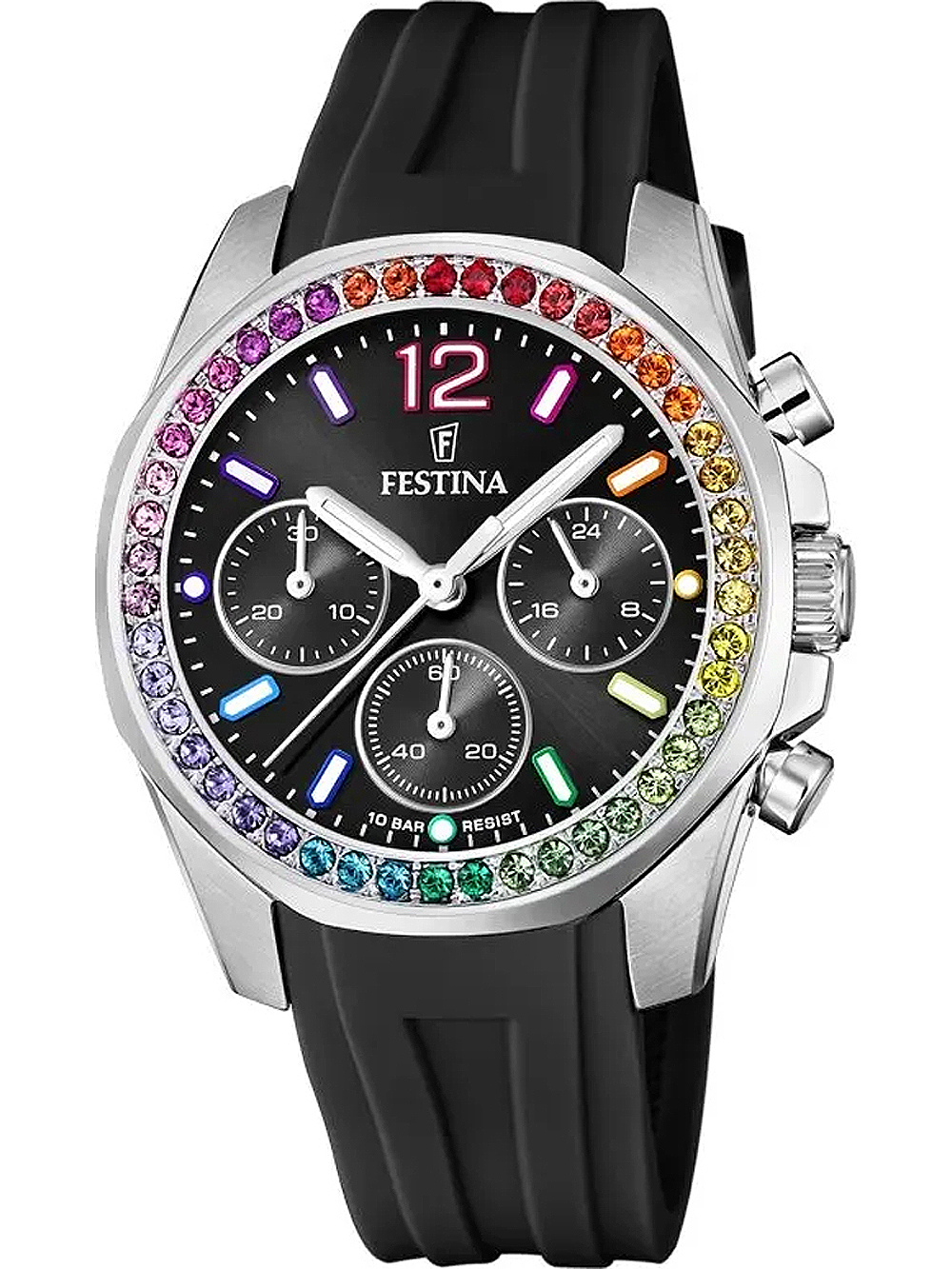 Festina F20610/3 Damenuhr Chronograph 38 mm Unkategorisiert online kaufen
