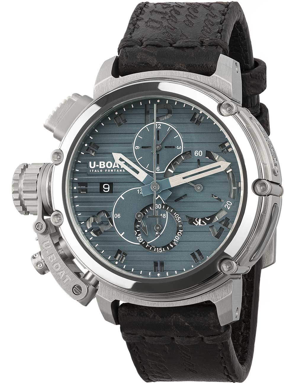 U-Boat 9589 Herrenuhr Chimera 46mm Chrono SS blau Automatik 10ATM Unkategorisiert online kaufen