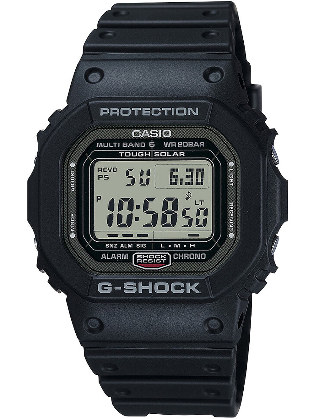 Casio GW-5000U-1ER G-Shock Solar Funkuhr Herrenuhr 43mm 20ATM Unkategorisiert Produktbild Casio GW-5000U-1ER G-Shock Solar Funkuhr Herrenuhr 43mm 20ATM Unkategorisiert Produktbild