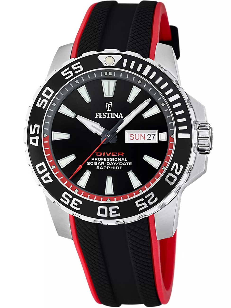 Festina F20662/3 Herrenuhr Professional Diver Day-Date 45mm 20ATM Unkategorisiert online kaufen Festina F20662/3 Herrenuhr Professional Diver Day-Date 45mm 20ATM Unkategorisiert online kaufen