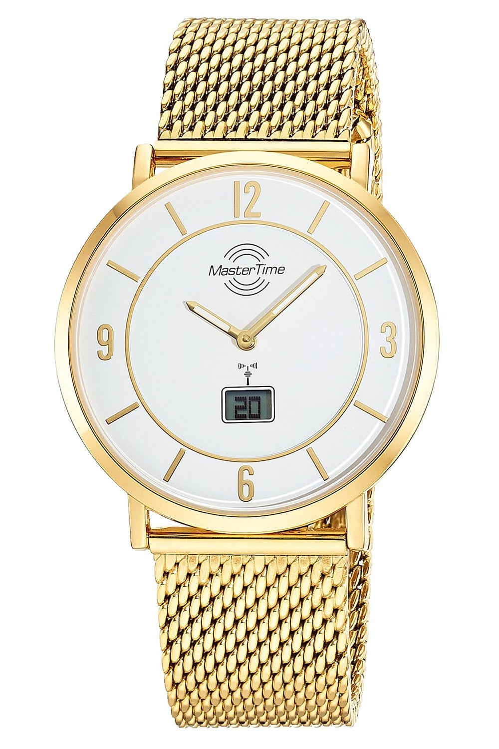 Master Time MTGA-10948-12M Herren-Funkuhr Advanced Mesh-Band Goldfarben Unkategorisiert online kaufen Master Time MTGA-10948-12M Herren-Funkuhr Advanced Mesh-Band Goldfarben Unkategorisiert online kaufen