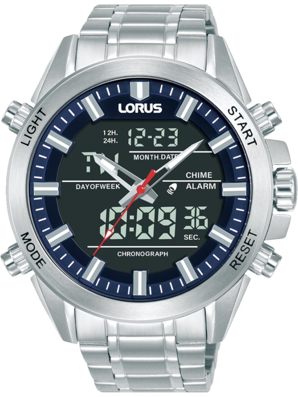 Lorus RW665AX9 Herrenuhr Analog-Digital Alarm Chronograph 45mm 10ATM Unkategorisiert online kaufen Lorus RW665AX9 Herrenuhr Analog-Digital Alarm Chronograph 45mm 10ATM Unkategorisiert online kaufen