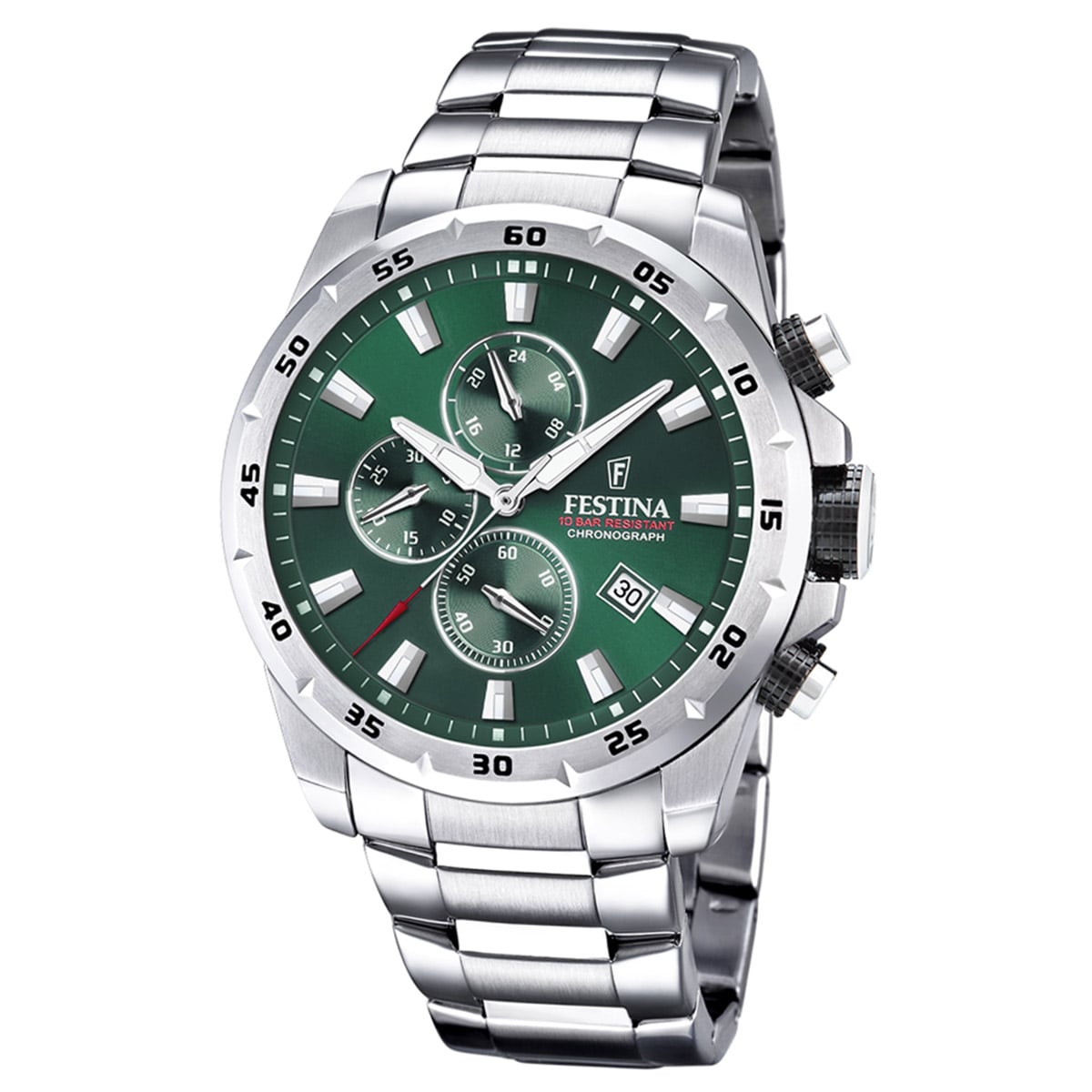 Festina F20463/3 Herren-Chronograph Stahl/Dunkelgrün Unkategorisiert online kaufen Festina F20463/3 Herren-Chronograph Stahl/Dunkelgrün Unkategorisiert online kaufen