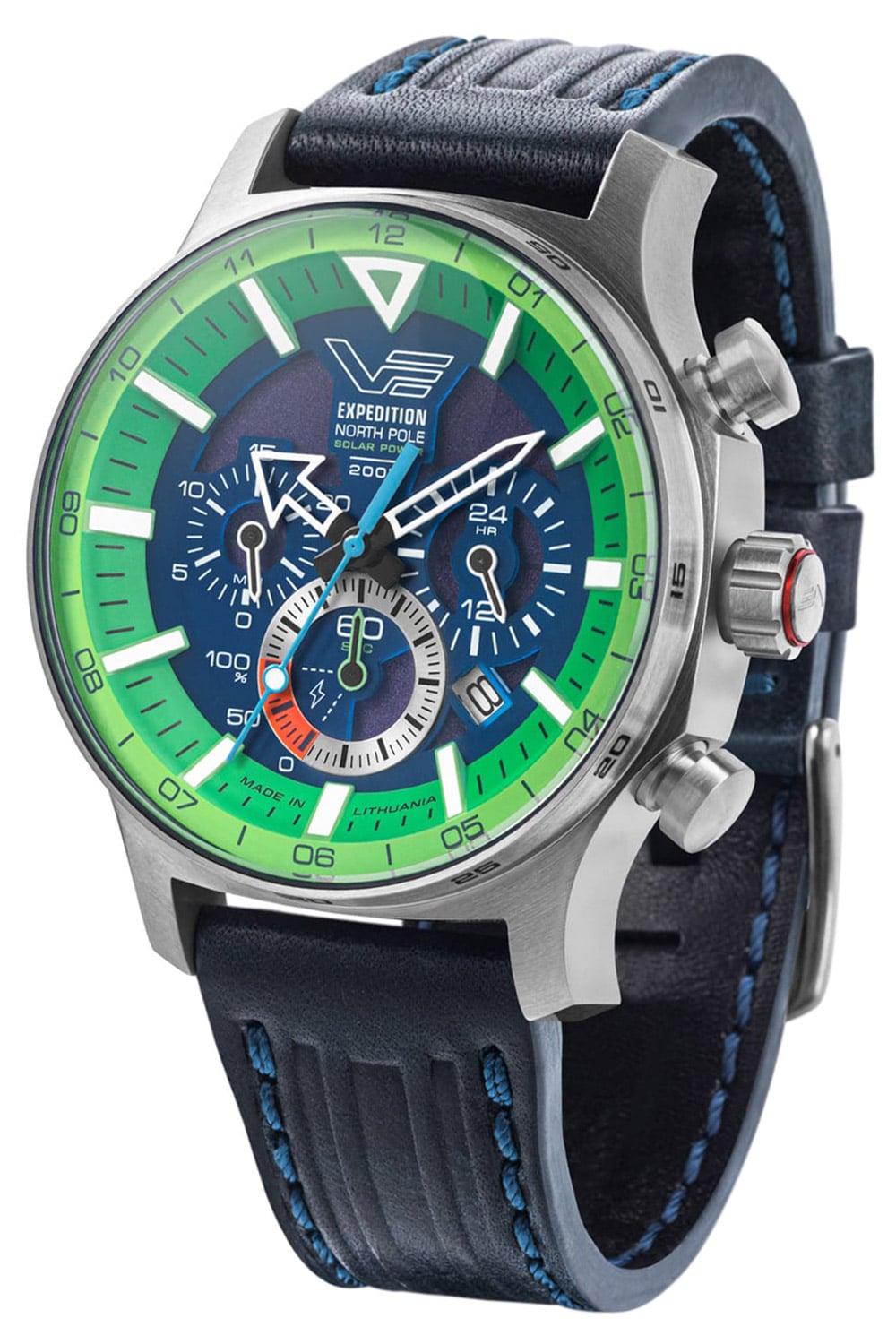 Vostok Europe VR42-595A733 Herren-Solaruhr Expedition North Pole Polar Spruce Grün Unkategorisiert online kaufen