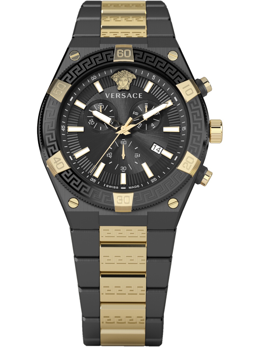 Versace VESO00722 Herrenuhr Sporty Greca Chronograph 46mm 5ATM Unkategorisiert online kaufen Versace VESO00722 Herrenuhr Sporty Greca Chronograph 46mm 5ATM Unkategorisiert online kaufen