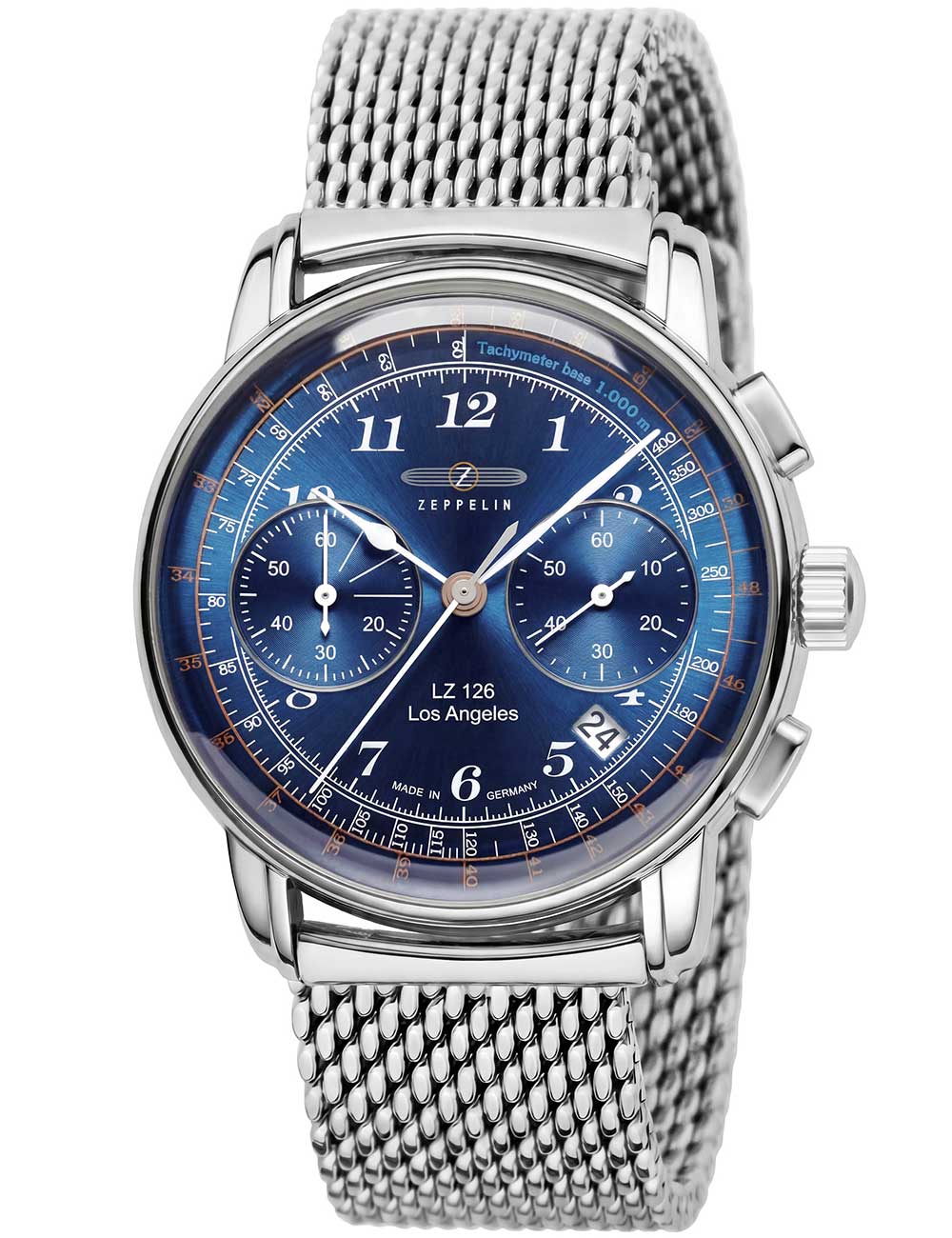 Zeppelin 7614M-3 LZ126 Los Angeles Chronograph Herrenuhr 43mm 5ATM Unkategorisiert Produktbild